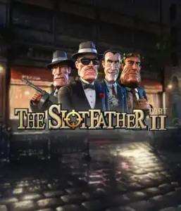 Enter the underworld world of The Slotfather 2 slot by Betsoft, featuring a lineup of iconic mafia characters against a shadow-lit urban backdrop. This graphic depicts the gritty essence of the organized crime with its vivid character design and evocative setting. Perfect for lovers of gangster-themed games, promising a captivating escape. 