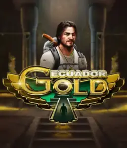 The mysterious and enticing Ecuador Gold slot interface by ELK Studios, featuring an adventurous jungle theme with ancient symbols. Highlighted in this image is the slot's dynamic gameplay and up to 262,144 ways to win, alongside its rich, detailed graphics, attractive for those interested in adventurous slots.