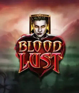 The captivating game interface of Blood Lust, showcasing elegant vampire icons against a mysterious nocturnal landscape. Highlighted in this image is the slot's gothic aesthetic, alongside its innovative game mechanics, making it an enticing choice for those drawn to dark, supernatural themes.